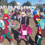 Con clowns y protocolos, Carlos Pellegrini vivió un estupendo día de la niñez