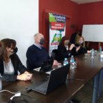 La ministra Celia Arena visitó San Jorge, en el marco de Ley Micaela