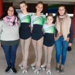 Las patinadoras del “Verde” y su paso por el Nacional de Villa María