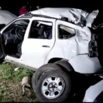 Fuerte accidente en ruta 13