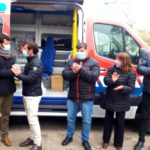 Berra y autoridades provinciales entregaron una ambulancia de alta complejidad en el SAMCo de Cañada Rosquín