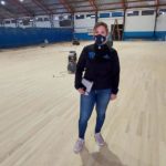 BELEN AGUIRRE – «La nueva cancha de básquetbol será inaugurada el 8 de octubre»