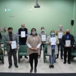 Se firmó el convenio para la construcción de un “Punto Violeta” en la ciudad