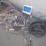 Cuantiosos robos de cables en el Departamento San Martín
