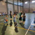 Amistoso entre las escuelitas de básquet del «Verde» y el «Celeste»
