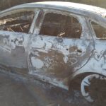 RELACION CON EL INTENTO DE ROBO A MUTUAL CAT? – El misterioso auto incendiado que apareció a la vera de Ruta 13