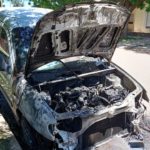 SE INVESTIGAN LAS CAUSAS – Una camioneta tomó fuego durante la madrugada