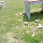 Repudio por destrozos en distintos sectores de la ciudad