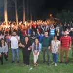 Multitudinario y festivo cierre de Jesica Ledesma y Guillermo Trógolo