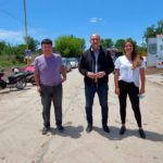 En el marco de una gira por la región, Perotti visitó El Trébol y entregó una ambulancia