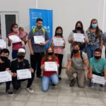 SANTA FE MÁS – Jóvenes de EL Trébol reciebien sus diplomas de capacitación