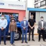 Berra participó de la entrega de nuevos móviles policiales para el departamento San Martín