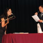 Ante un teatro colmado, Natalia Sanchez asumió como nueva intendente de la ciudad