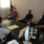 Sanchez se reunió con la policía por los operativos de verano, colocación de nuevas cámaras y la reforma de la comisaría