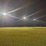 El Expreso estrenó la iluminación en el nuevo predio