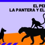 El perrito, la pantera y el mono