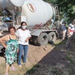 Nueva minivereda soluciona el paso de vecinos en días de lluvia