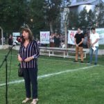 Berra acompañó el inicio del «Torneo de fútbol infantil del Hogar de Niños»