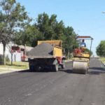 Histórica obra vial en el barrio oeste de María Susana
