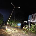 FUERTE TORMENTA EN EL TREBOL – Voló la cruz de la iglesia, mas de 15 techos, postes y árboles