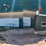 El Expreso comenzó con la construcción del SUM frente al “Segundo Gigante”