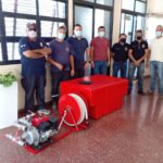 CAÑADA ROSQUIN – La Comuna donó un equipo de ataque rápido a Bomberos