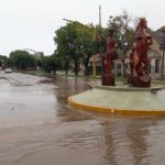Intensa lluvia en el inicio de la mañana del viernes