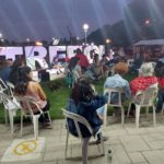La conmemoración del 8M comenzó con charlas profundas e intervención de las letras de la ciudad