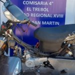 Aprehendieron a un joven por el robo de una motocicleta