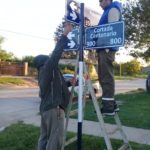 CARTELES NOMENCLADORES – Continúa el racambio en toda la ciudad