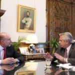 Perotti y Fernández, en reunión clave para Santa Fe