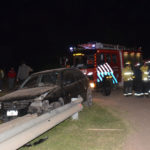Accidente en Ruta 13, a la altura del Cementerio