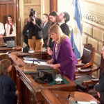 Berra fue electa como vicepresidenta segunda de la Cámara de Senadores de Santa Fe