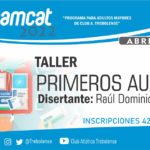PAMCAT y un taller de primeros auxilios