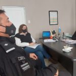 La intendente se reunió con Ñañez para interiorizarse sobre los operativos de tránsito policiales