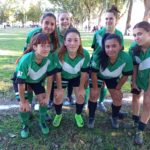 La escuela de fútbol femenino del «Verde» participó de un encuentro