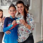 Lucrecia Figueroa Gosso es también, campeona nacional de patín