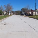 PLAN INCLUIR – Se completan pavimentaciones de calles en Carlos Pellegrini
