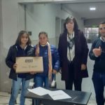 Tramannoni entregó junto a la Senadora Berra, notebooks para la escuela secundaria
