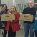 Entregaron en San Jorge, las netbooks del Programa Nacional «Juana Manso»