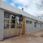 La Comuna de Los Cardos y su colaboración para la reparación de la fachada del SAMCo