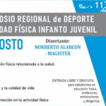 MES ANIVESARIO EN TREBOLENSE – Primer Simposio Regional de Deporte y Actividad Física Infanto Juvenil
