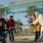 Mira la inauguración de la estación solar en el predio ecológico