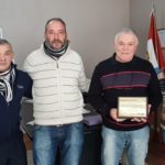 Reconocimiento a “Beto” Rasero tras jubilarse luego de 32 años de trabajo