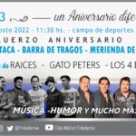 ALTERNATIVA DE MAL CLIMA – Si el tiempo no acompaña, el almuerzo de los 113 años de Trebolense se realizará en el SUM del polideportivo AMPIL