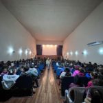VACACIONES DE INVIERNO – Exitosa primera función de cine en Carlos Pellegrini