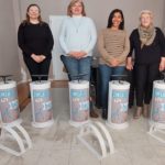 TRABAJO CON INSTITUCIONES – La Municipalidad y el Rotary Solidario y el gran proyecto de los infladores en la vía pública