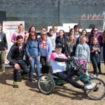 Berra acompañó la maratón de Carlos Pellegrini