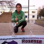 La futbolista Angelina Alegre, se consagró campeona «Sadamericana»