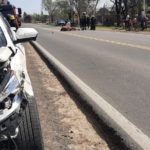 Una camioneta atropelló a un caballo en Ruta 13